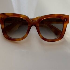 Veronica Beard By Chimi Oversized Brown Sunglasses 08 Havana